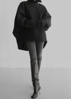 The Frankie Shop Lane Coat Black Hot