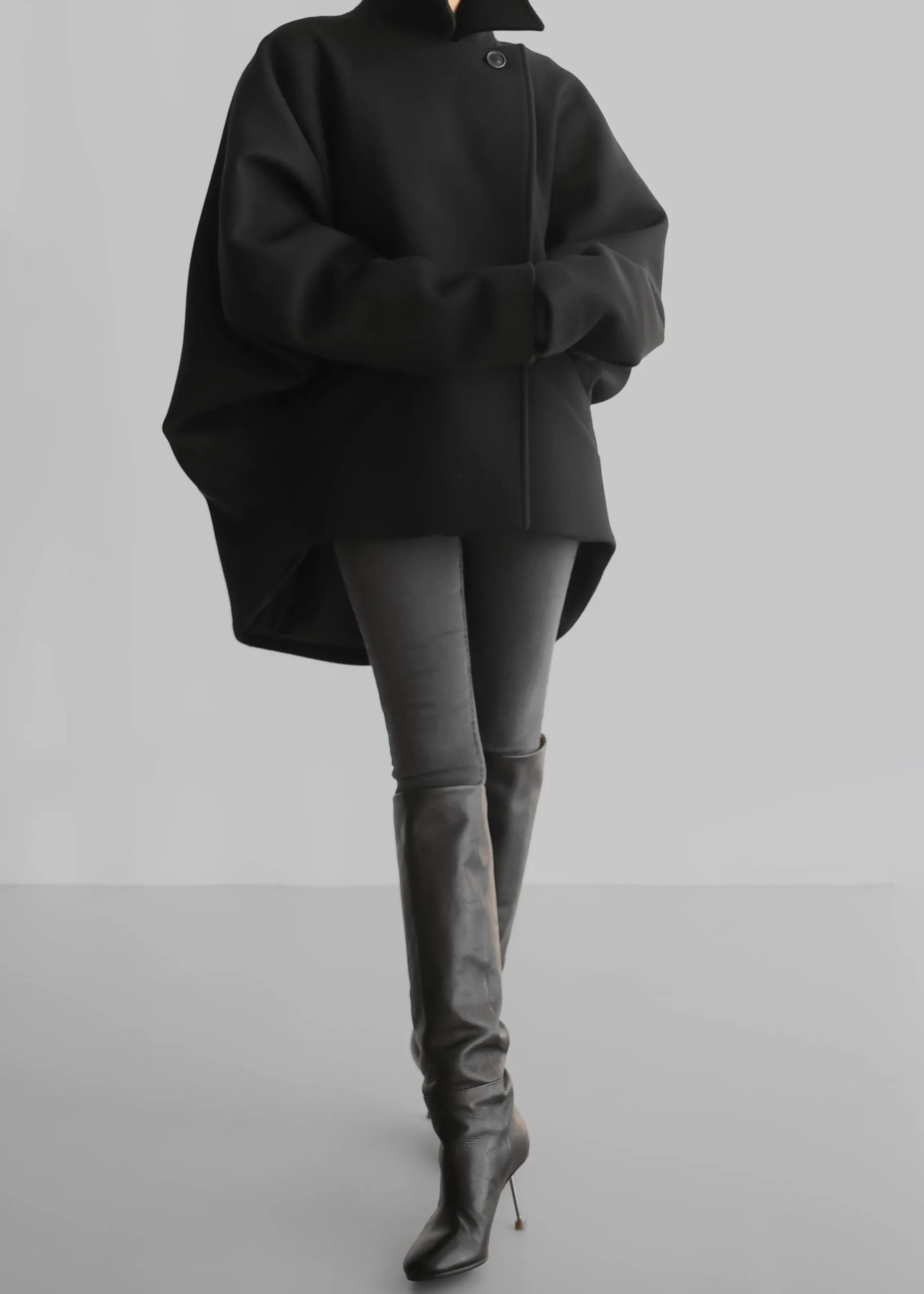 The Frankie Shop Lane Coat Black Hot