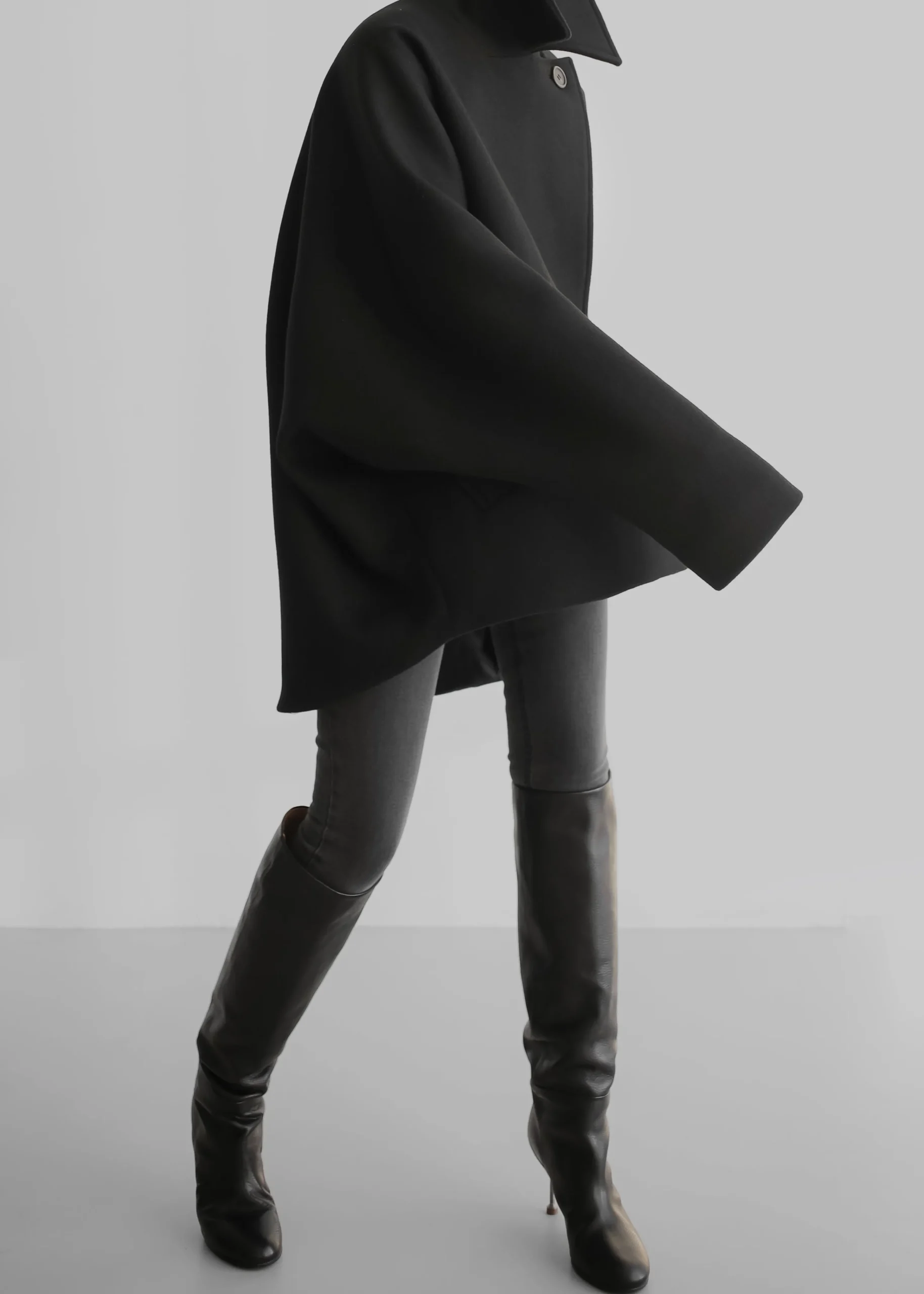 The Frankie Shop Lane Coat Black Hot