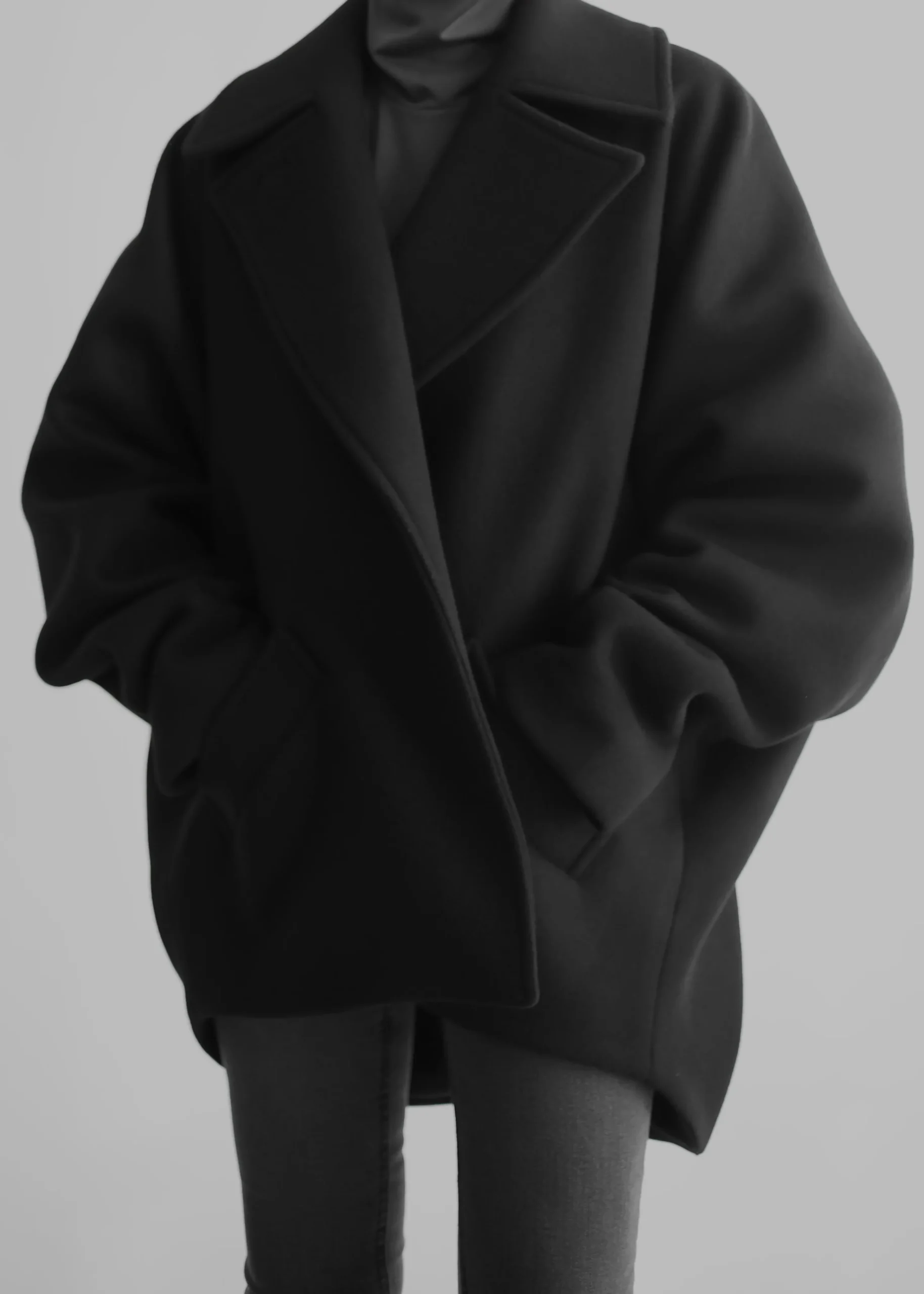 The Frankie Shop Lane Coat Black Hot