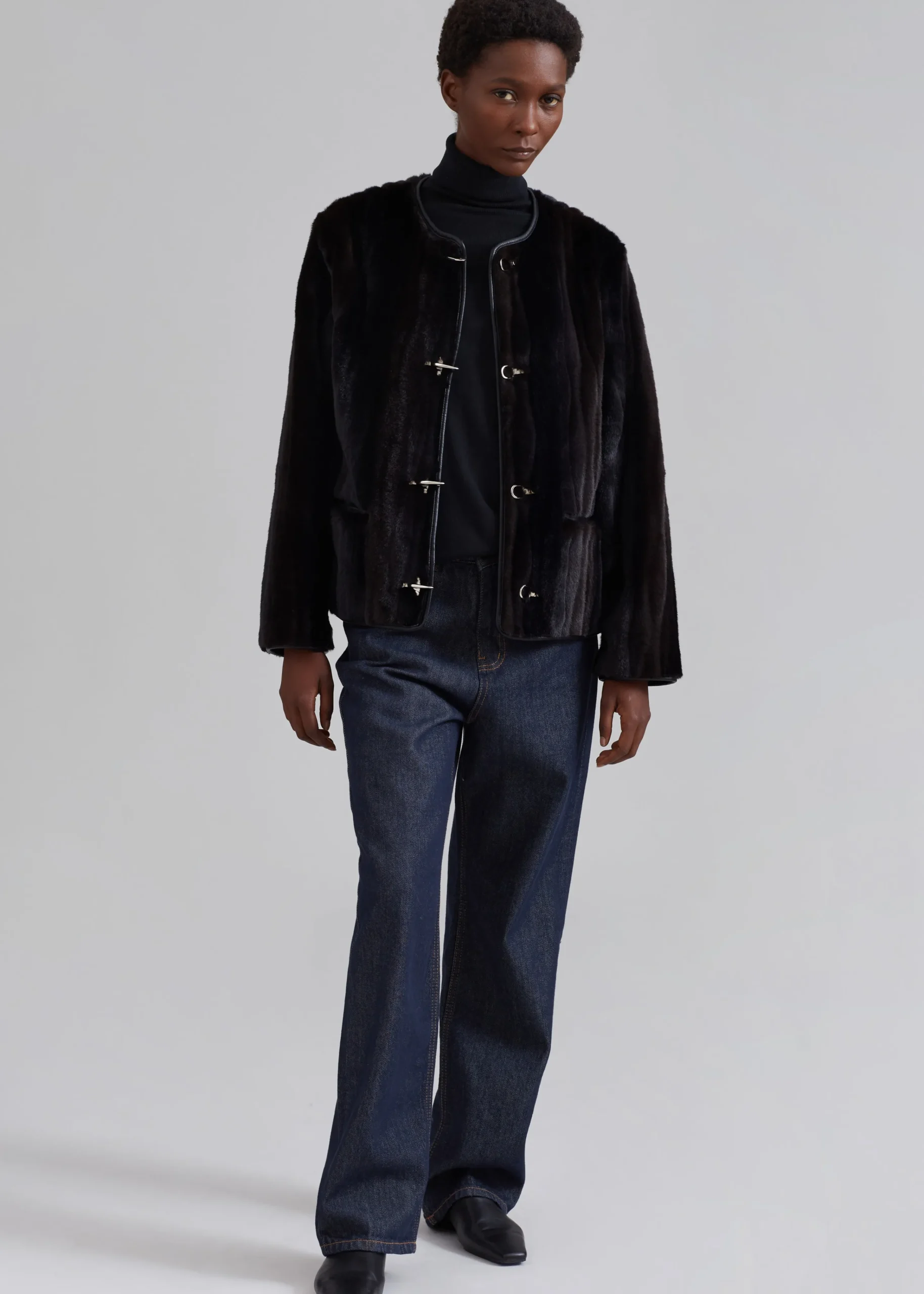 The Frankie Shop Laris Jeans Indigo New