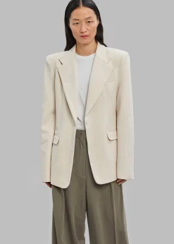The Frankie Shop Lasla Blazer Cream New