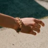 The Frankie Shop Laura Lombardi Cable Bracelet Gold