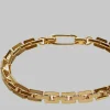 The Frankie Shop Laura Lombardi Greca Bracelet Gold Hot
