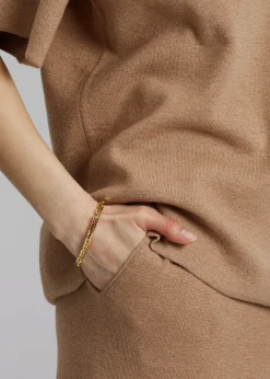 The Frankie Shop Laura Lombardi Greca Bracelet Gold Hot