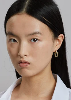 The Frankie Shop Laura Lombardi Greca Earrings Gold Online