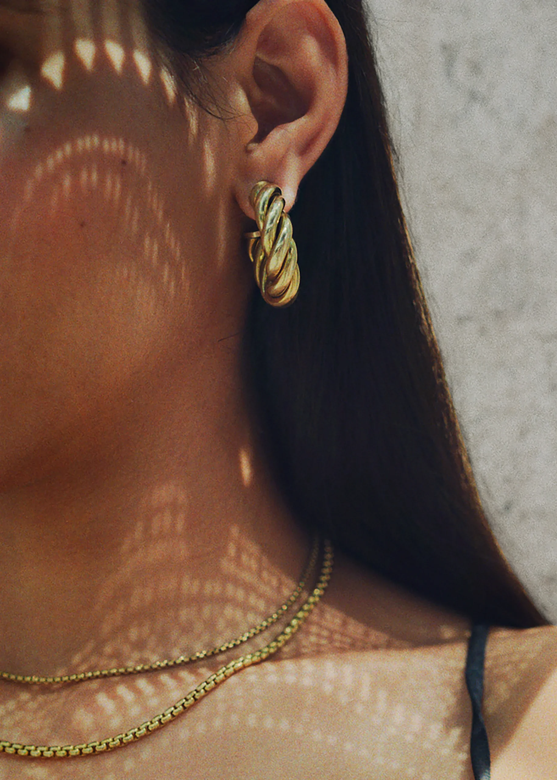 The Frankie Shop Laura Lombardi Spira Hoops Gold