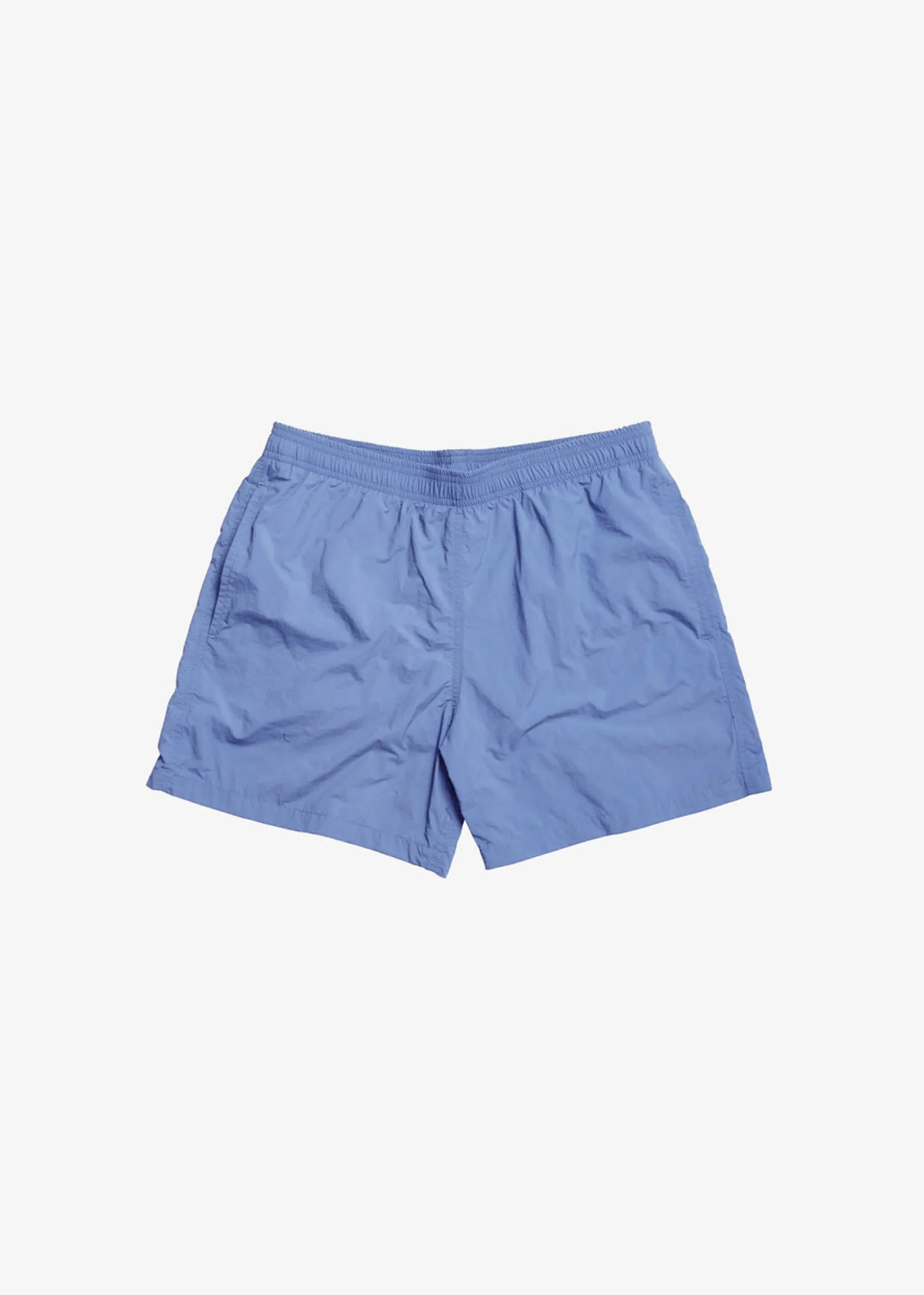 The Frankie Shop Lido Swim Mid Length Trunks Mid Blue Online