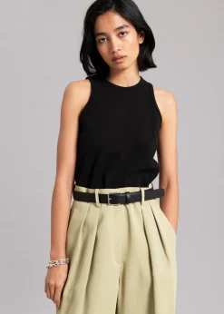 The Frankie Shop Liko Tank Black New
