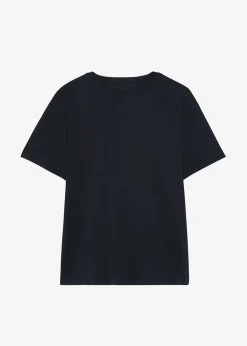 The Frankie Shop Lilou Simple Tee Black