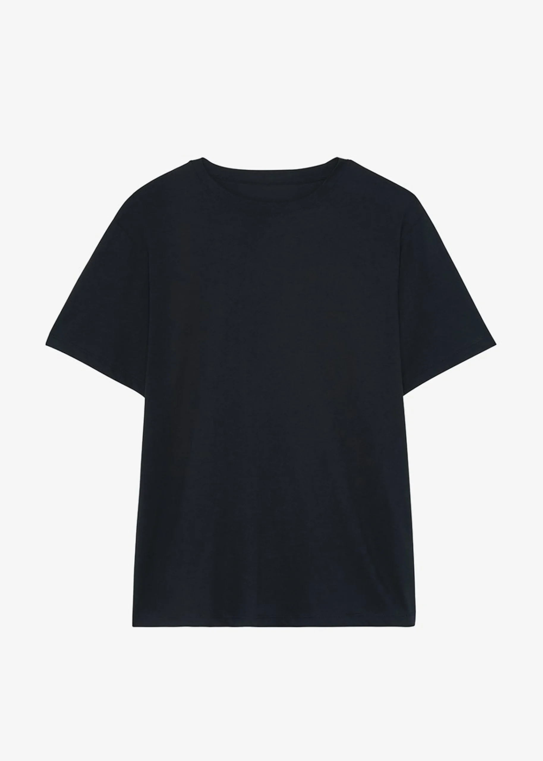 The Frankie Shop Lilou Simple Tee Black