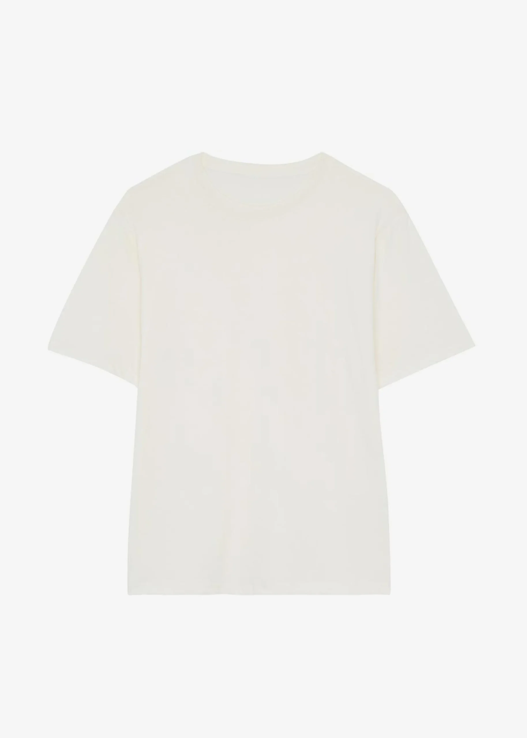 The Frankie Shop Lilou Simple Tee Beige Sale