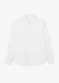 The Frankie Shop Lotta Fluid Shirt Off White Outlet
