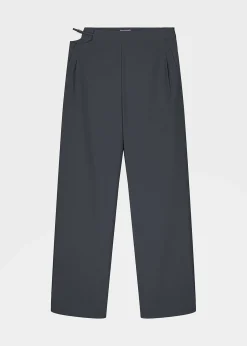 The Frankie Shop Louise Cut Out Trousers Charcoal Hot