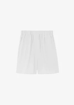 The Frankie Shop Lui Organic Cotton Boxer Short White