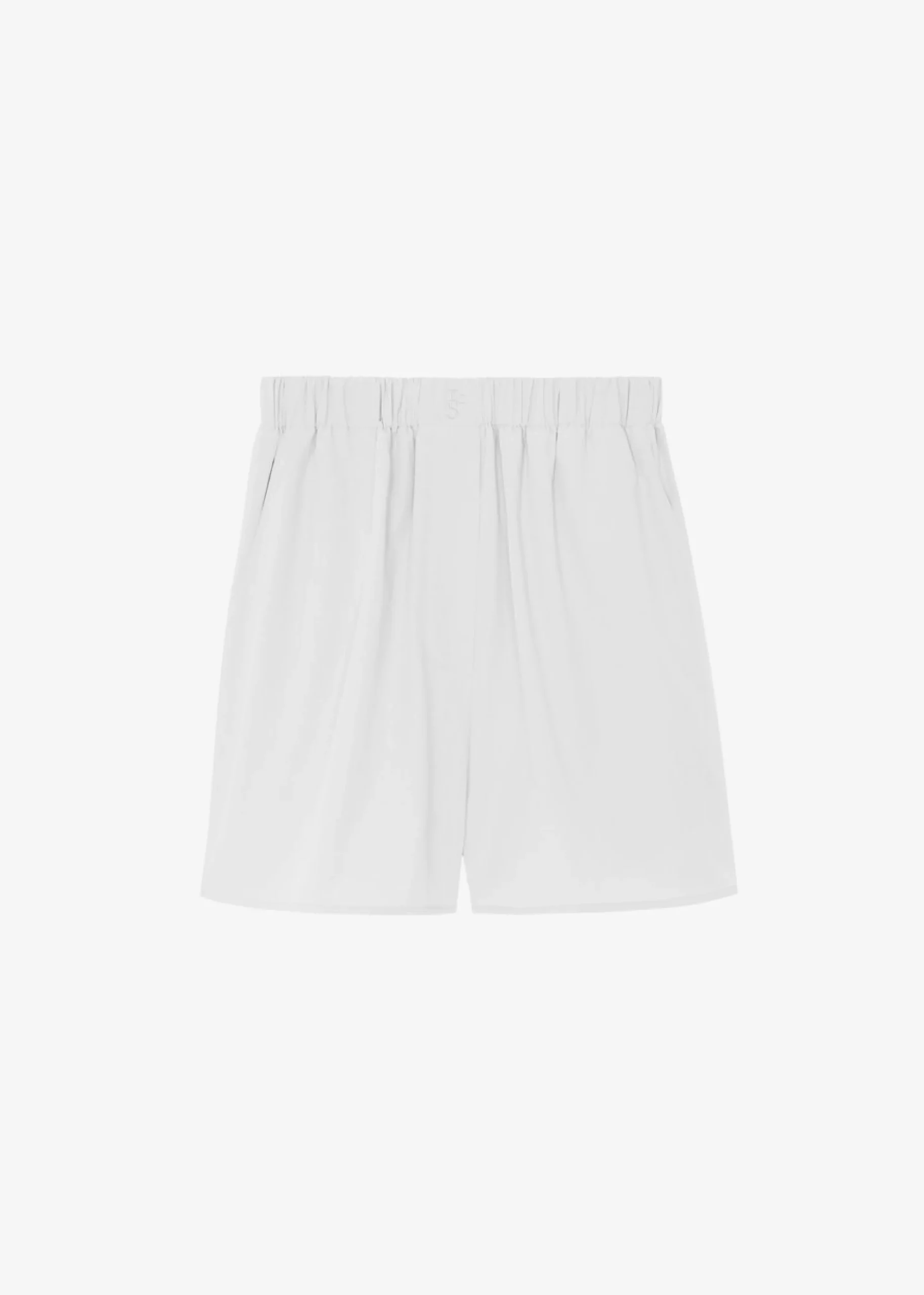 The Frankie Shop Lui Organic Cotton Boxer Short White