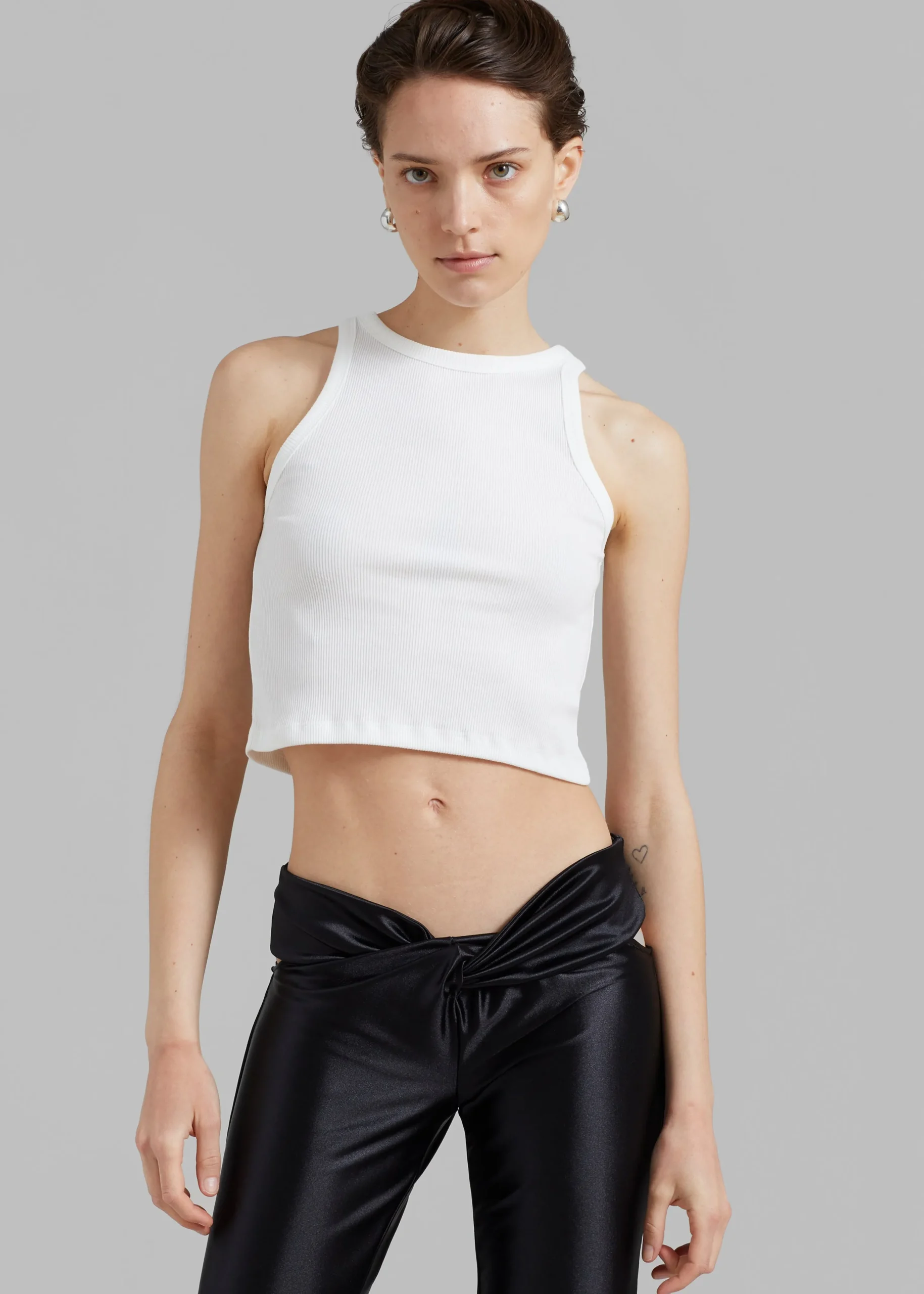 The Frankie Shop Maisy Tank Top White New
