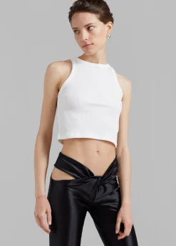 The Frankie Shop Maisy Tank Top White New