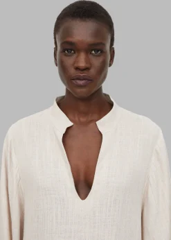 The Frankie Shop Malene Birger Lomaria Blouse Undyed Discount