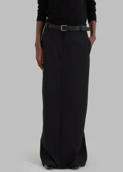 The Frankie Shop Malvo Long Pencil Skirt Black Sale