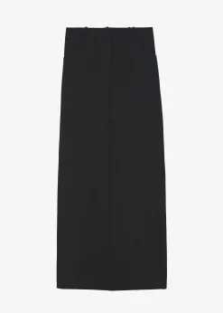 The Frankie Shop Malvo Long Pencil Skirt Black Sale