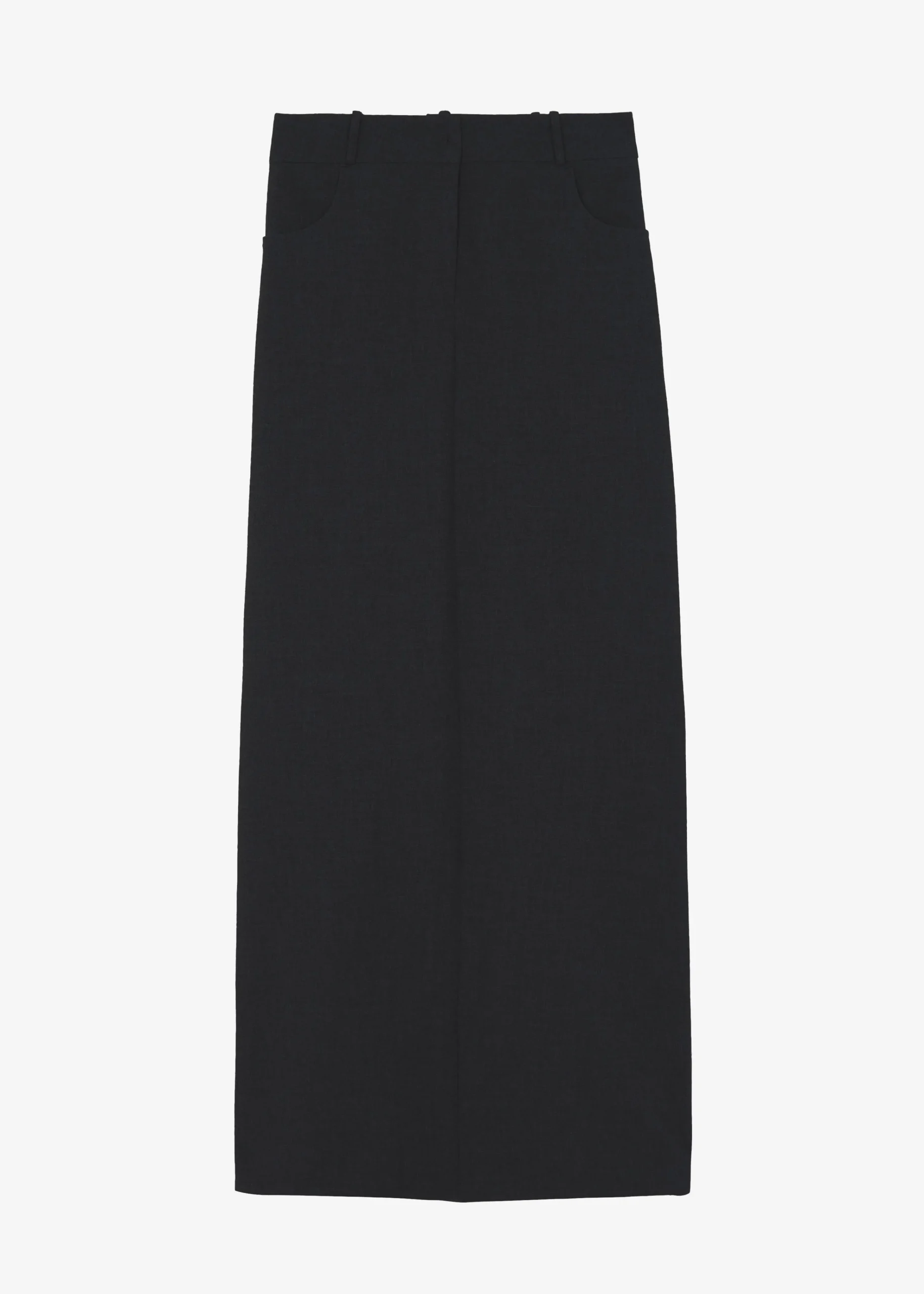 The Frankie Shop Malvo Long Pencil Skirt Black Sale
