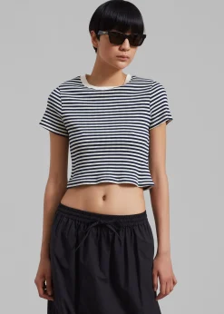 The Frankie Shop Matteau Relaxed Drawcord Skirt Black Online