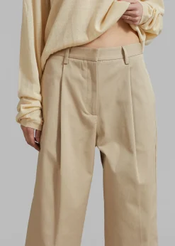 The Frankie Shop Matteau Summer Chino Sand Clearance