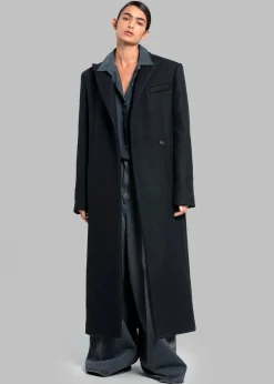 The Frankie Shop Melva Coat Black Clearance