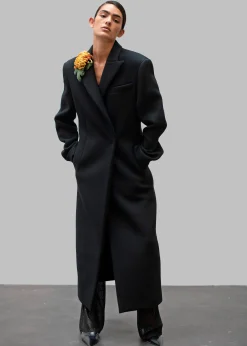 The Frankie Shop Melva Coat Black Clearance