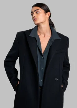 The Frankie Shop Melva Coat Black Clearance