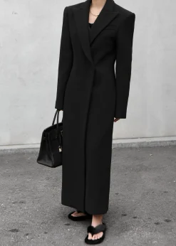 The Frankie Shop Melva Coat Black Clearance