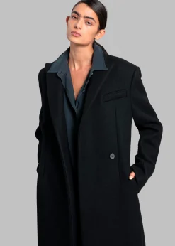 The Frankie Shop Melva Coat Black Clearance