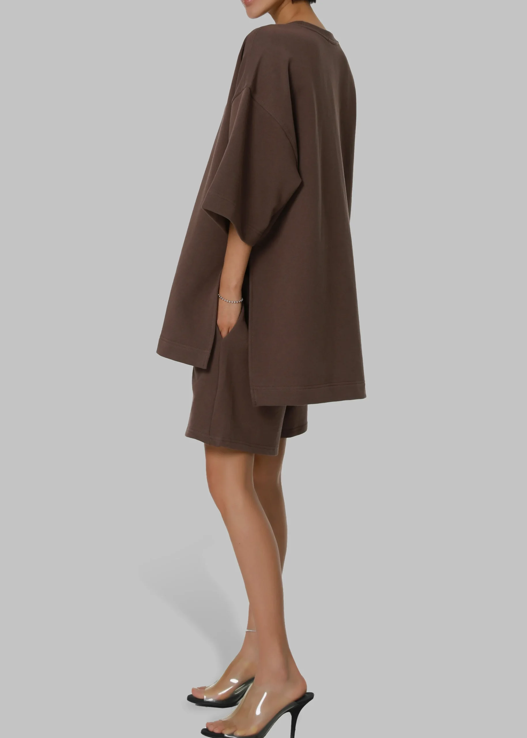 The Frankie Shop Memphis Fleece Set Brown Clearance