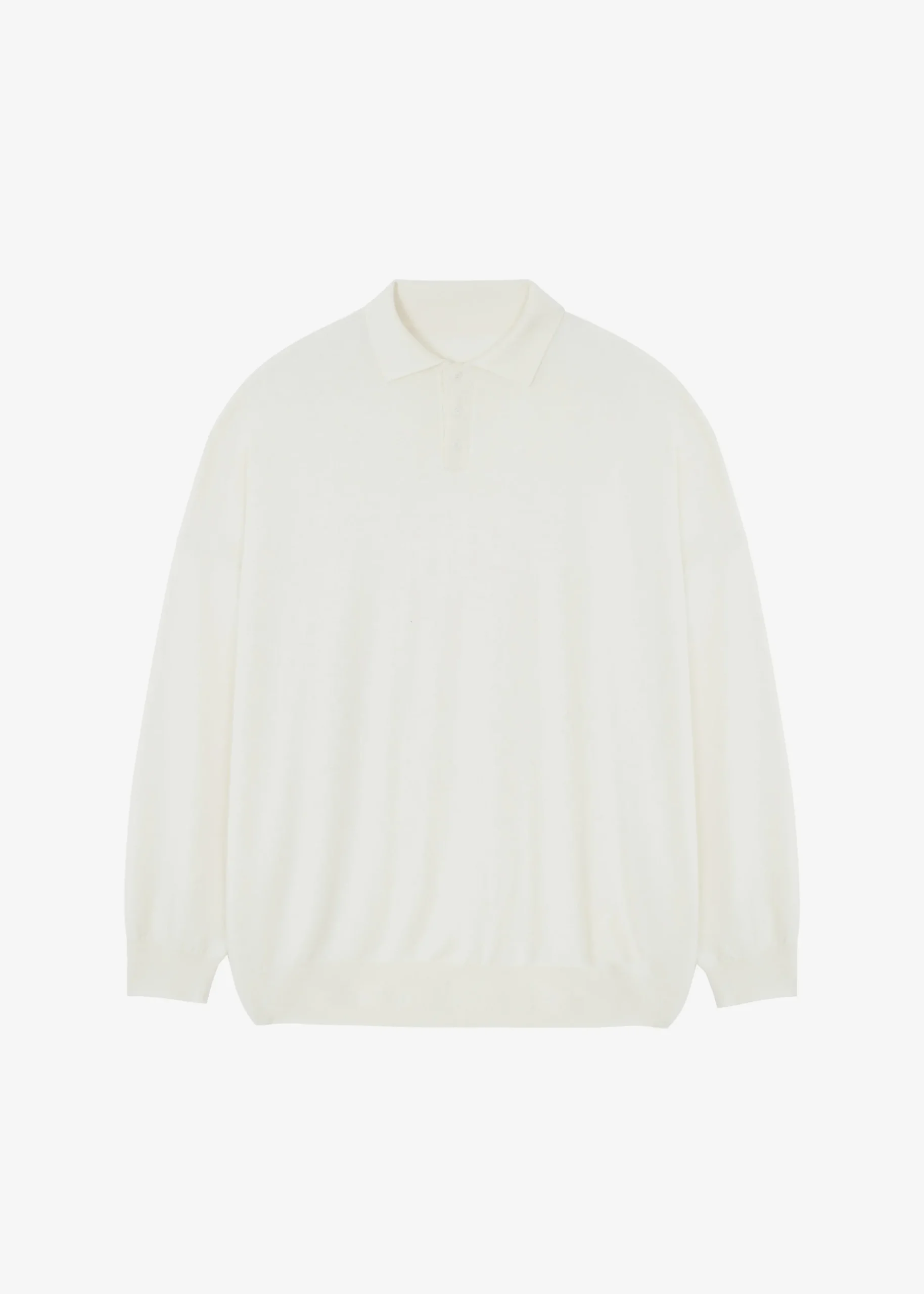 The Frankie Shop Meriel Polo Sweater Cream Best
