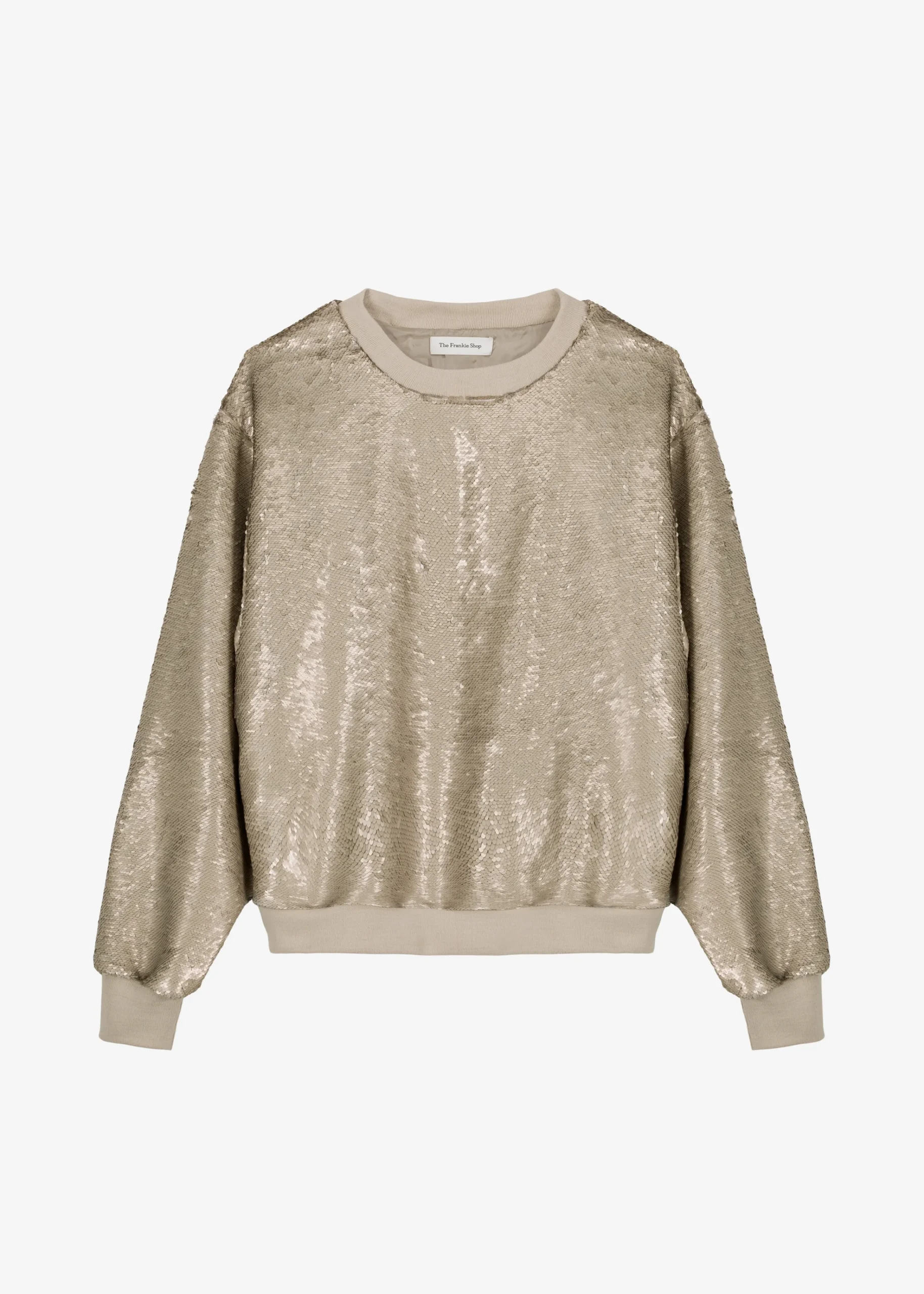 The Frankie Shop Metz Sequins Sweatshirt Bronze Online