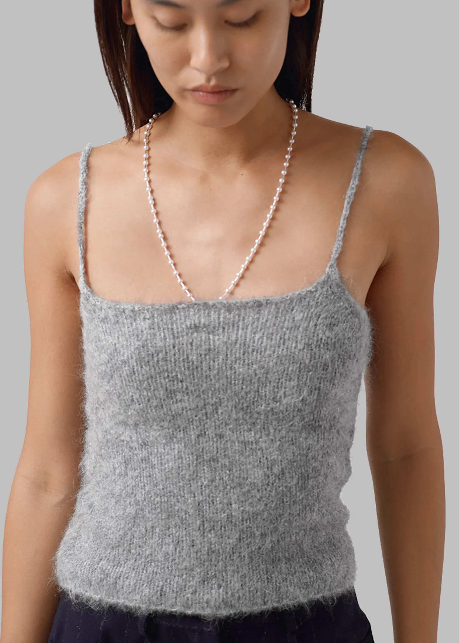 The Frankie Shop Musier Paris Grazzie Top Grey