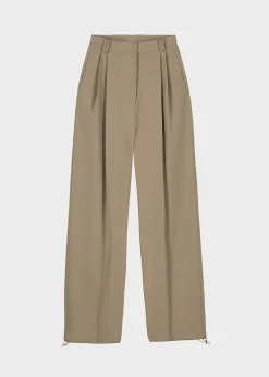 The Frankie Shop Naomie String Pants Latte Clearance