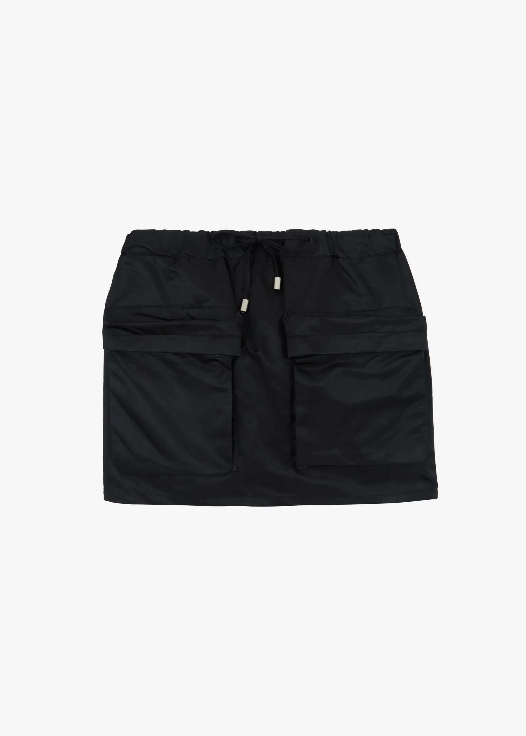 The Frankie Shop Neta Pocket Mini Skirt Black Discount