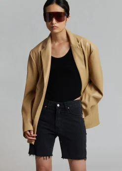 The Frankie Shop Olympia Blazer Butter Clearance