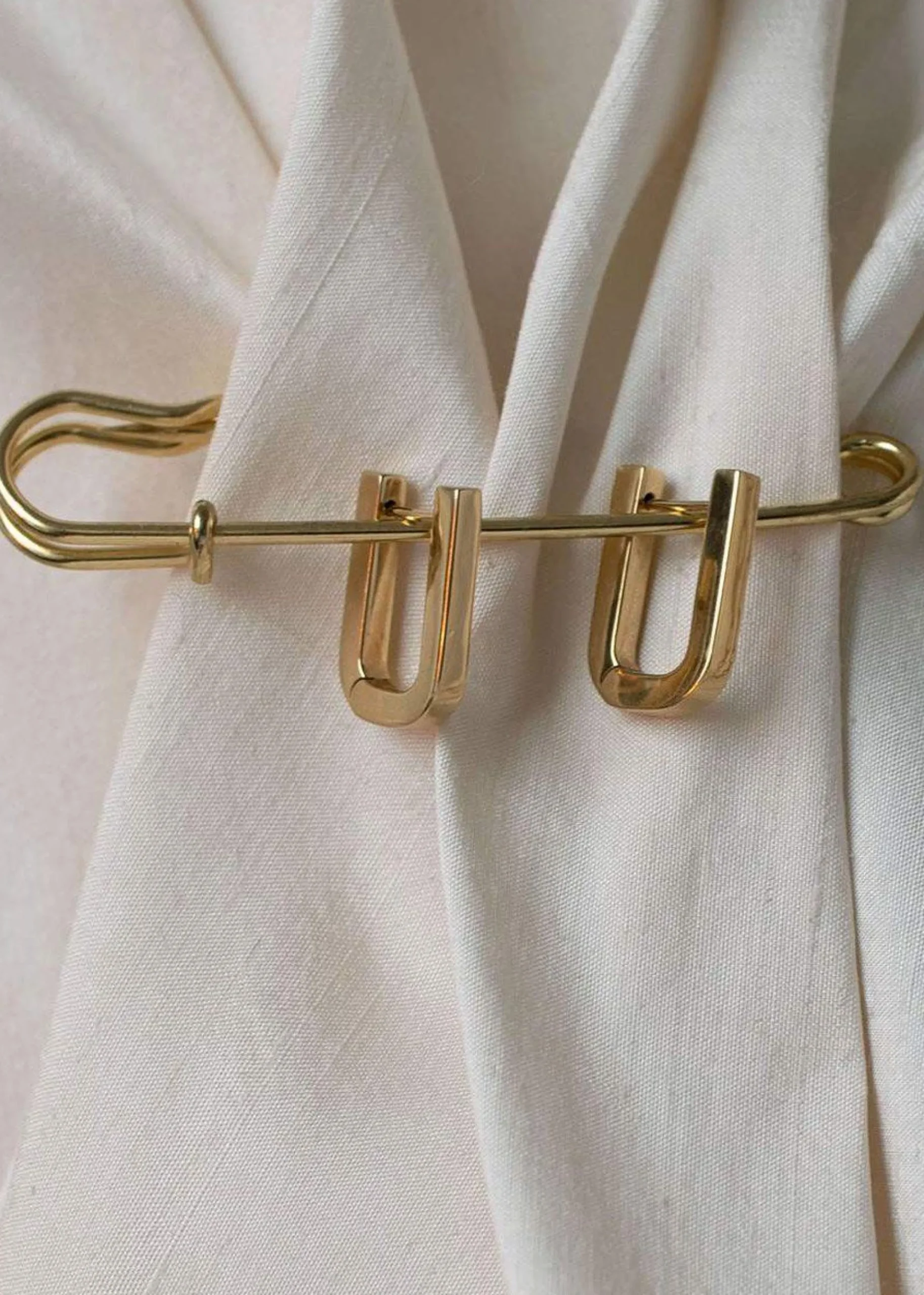The Frankie Shop Otiumberg Chunky Square Hoops Gold Hot