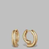 The Frankie Shop Otiumberg Small Chaos Hoops Gold Discount