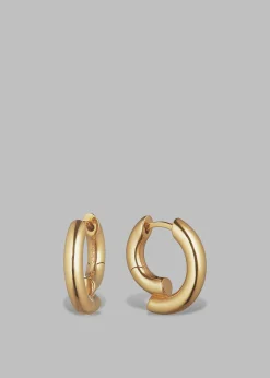 The Frankie Shop Otiumberg Small Chaos Hoops Gold Discount