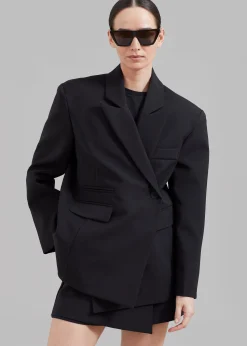 The Frankie Shop Paige Blazer Black Hot