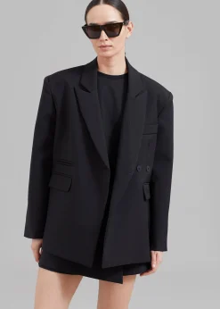 The Frankie Shop Paige Blazer Black Hot