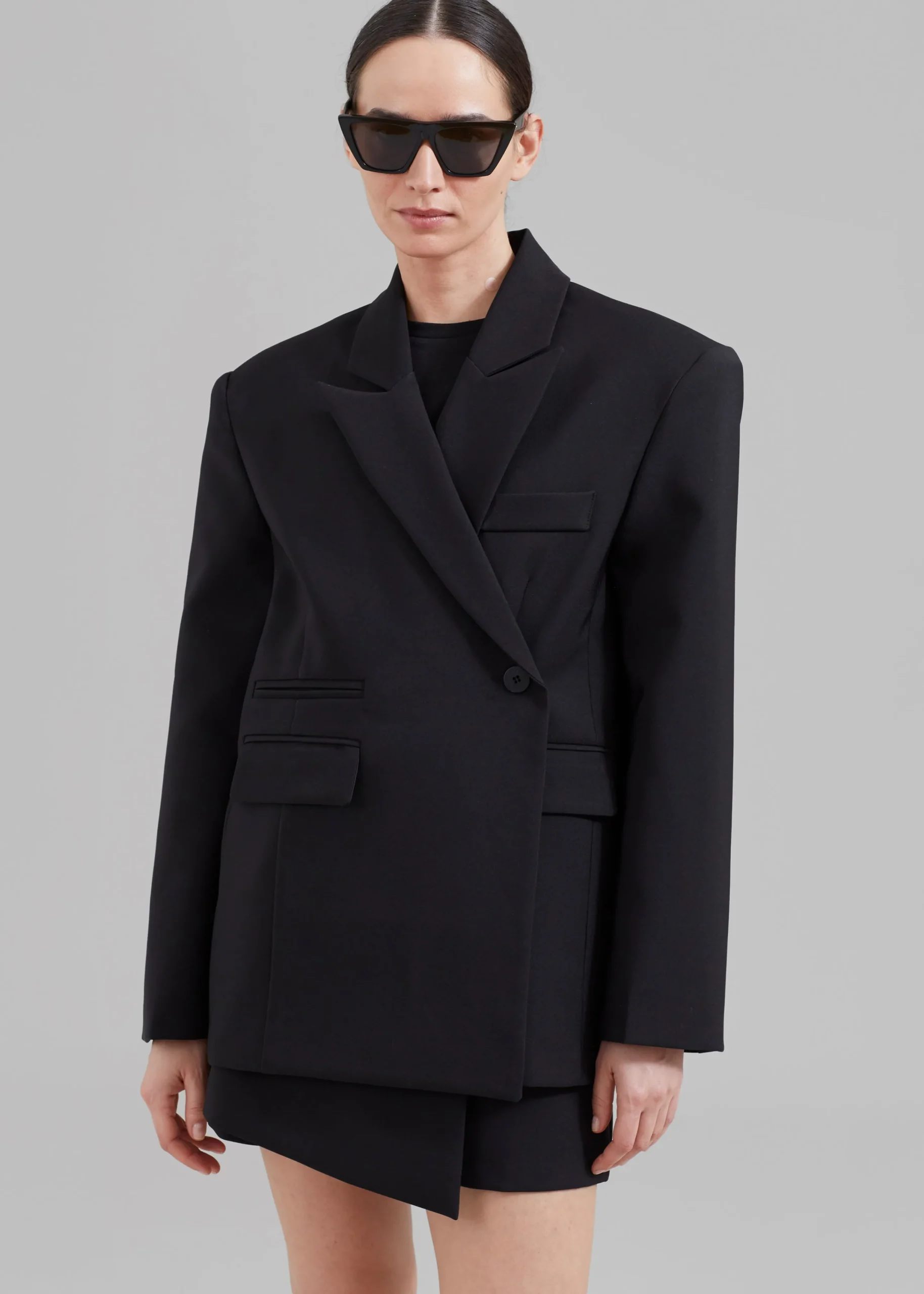 The Frankie Shop Paige Blazer Black Hot