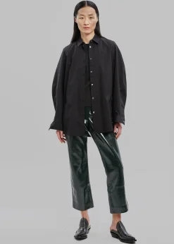 The Frankie Shop Proenza Schouler White Label Vinyl Pants Pine
