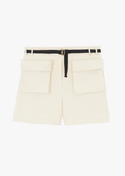 The Frankie Shop Raye Cargo Shorts Beige Sale
