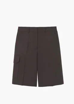 The Frankie Shop Revel Cargo Shorts Brown Sale