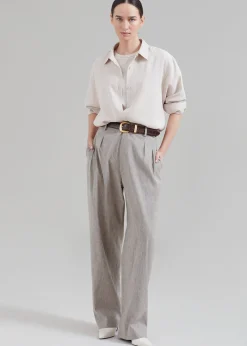 The Frankie Shop Rika Studios Diane Pants Avoine Clearance
